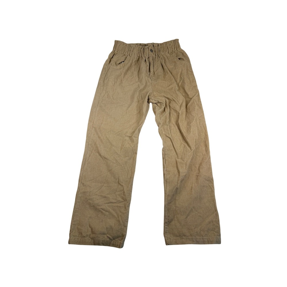 12th Tribe Tan Waist Straight Leg Pants XL IMA4132PT New
